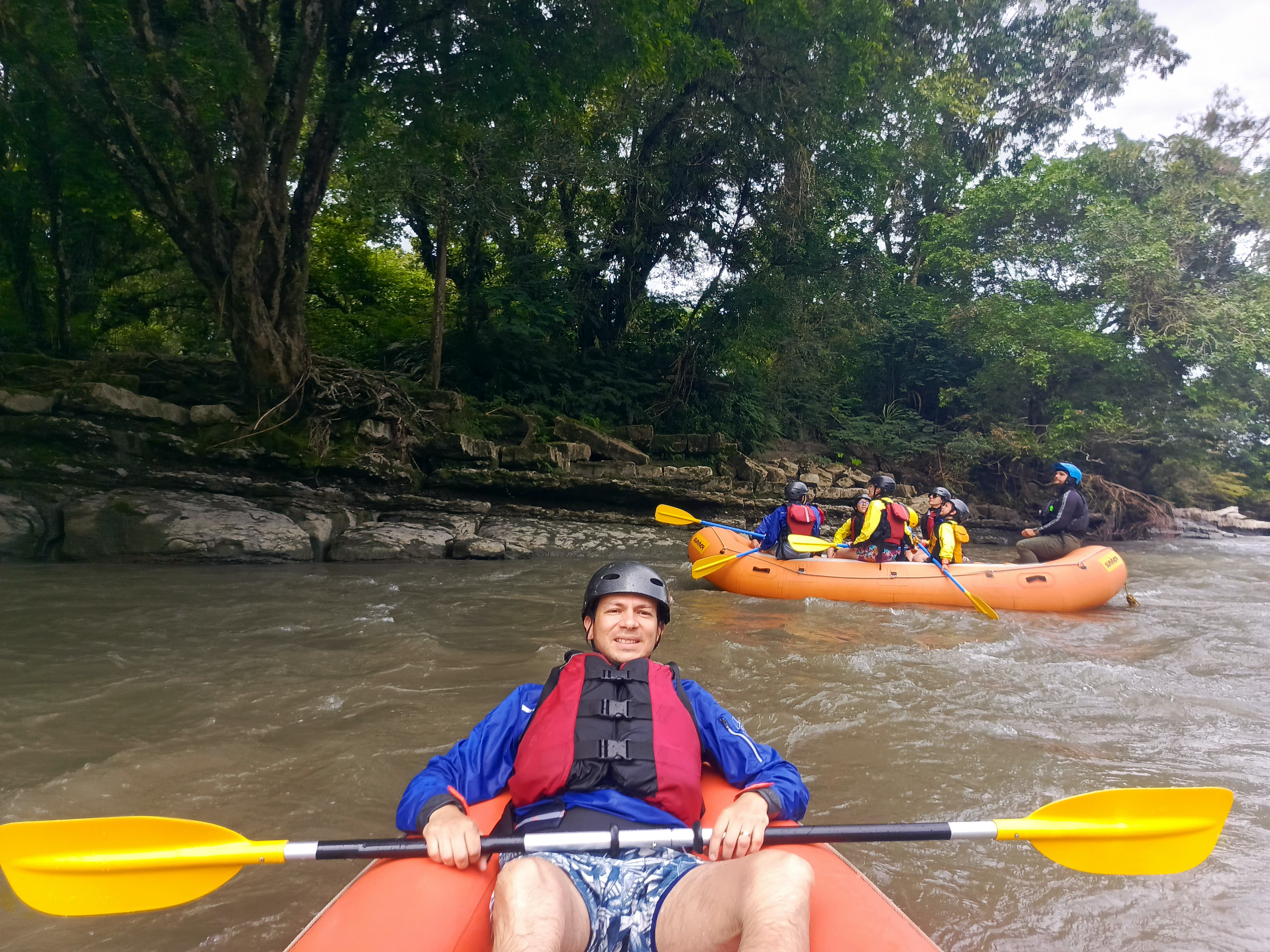 historia Rafting Tena